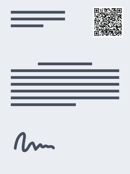 sample qr document